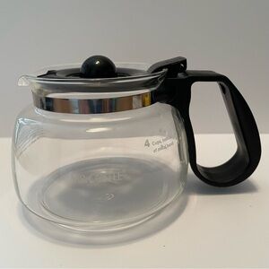 MR COFFEE 4 Cup Replacement Carafe Black
